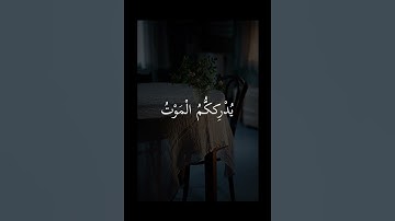 أَيْنَمَا تَكُونُوا يُدْرِككُّمُ الْمَوْتُ =سورة النساء = الشيخ #سيد_سعيد