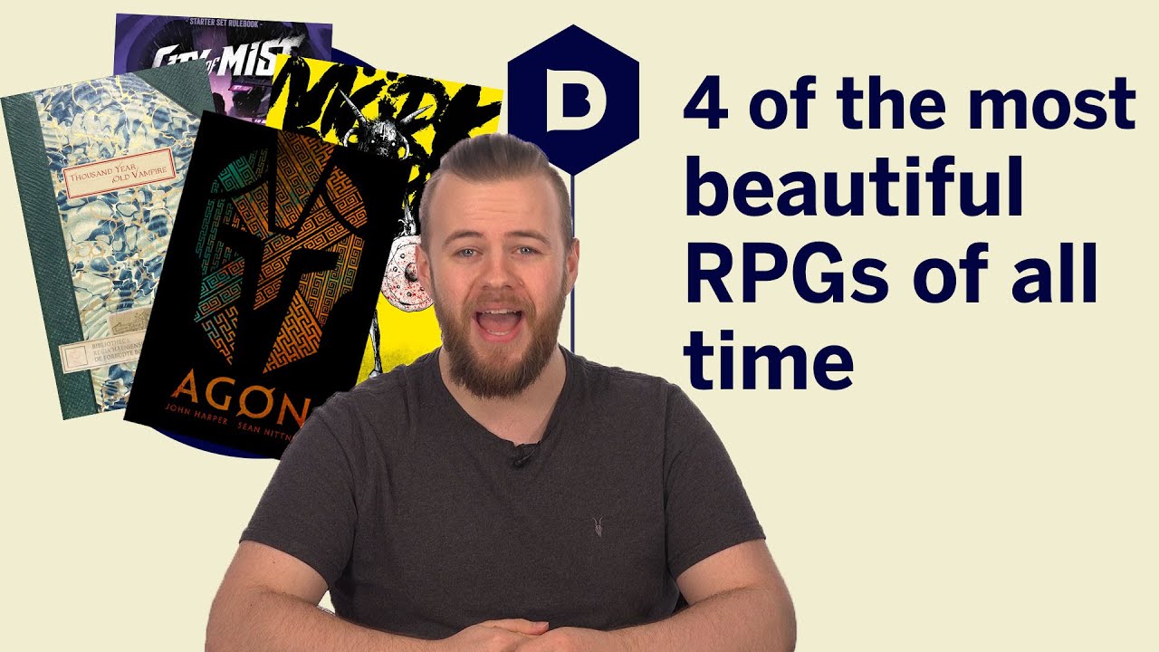 4 of the Most Beautiful Tabletop RPGs of All Time YouTube