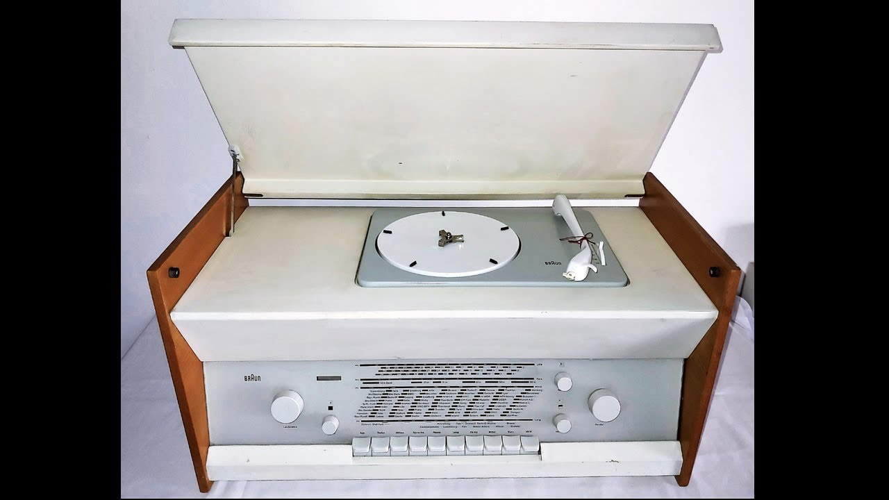 wisdom様 Braun Atelier Vintage DieterRams Braun RCS 9 Atelier 3 Dieter Rams Amplifier and Receiver With