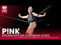 P!NK Explains Why She Does Aerial Stunts Despite Being Afraid Of Heights | Fast Facts