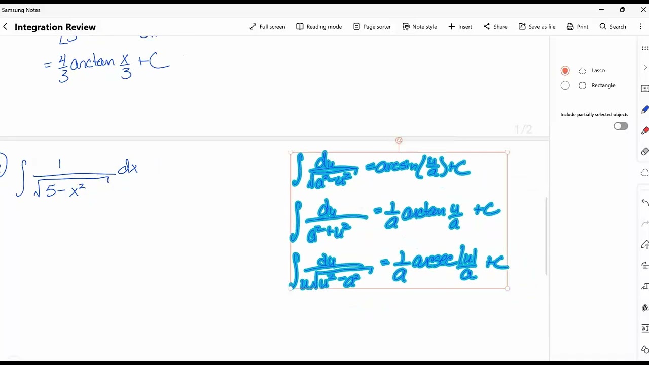MAT 272 Integration Review OpenStax Calculus II