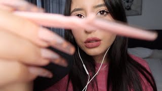 Arabic ASMR || Eyebrows Plucking تنظيف و ترتيب حواجبك للعيد