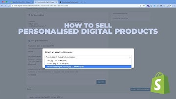 How to Sell Personalized Digital Product Files on Shopify (Fileflare Digital Downloads)