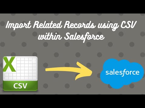 Bulk Importing Related Records within Salesforce using CSV File