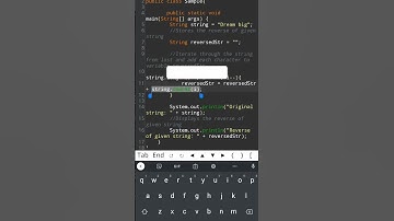 reverse string in java #shortsfeed #shorts #short #tiktok