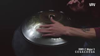 Tongue Drum 18" 9 notes - C Major 3 vídeo