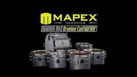 Customize Your Look: Digital Grain Finish on Mapex Marching Drums