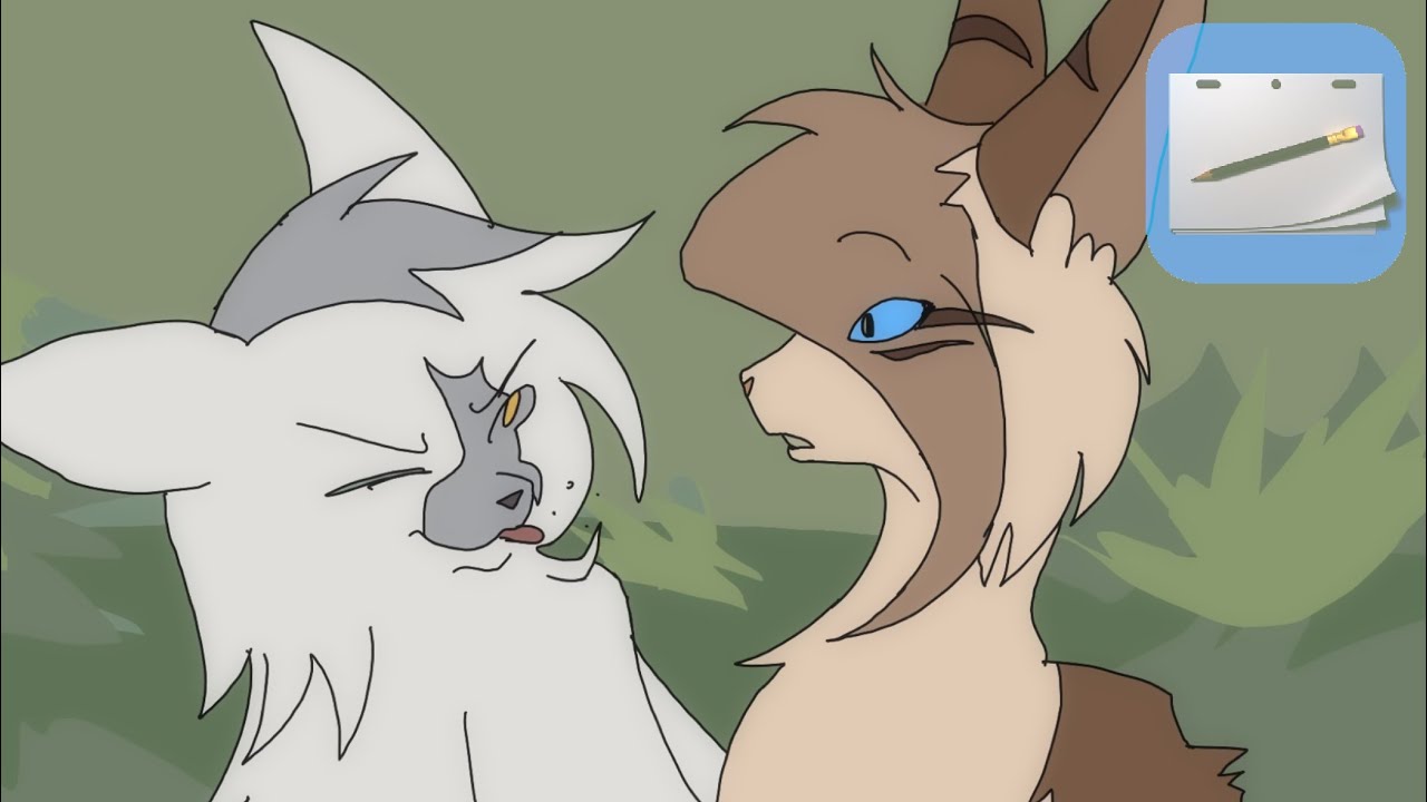 blowing raspberries! - warrior cats oc rough animator test - YouTube