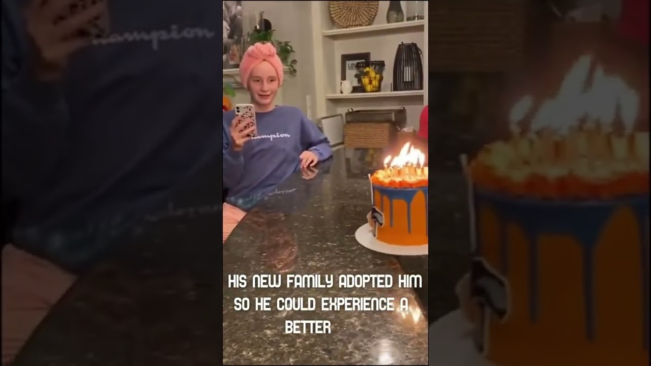 Adopted Orphan Experiences his First Birthday with his New Family!