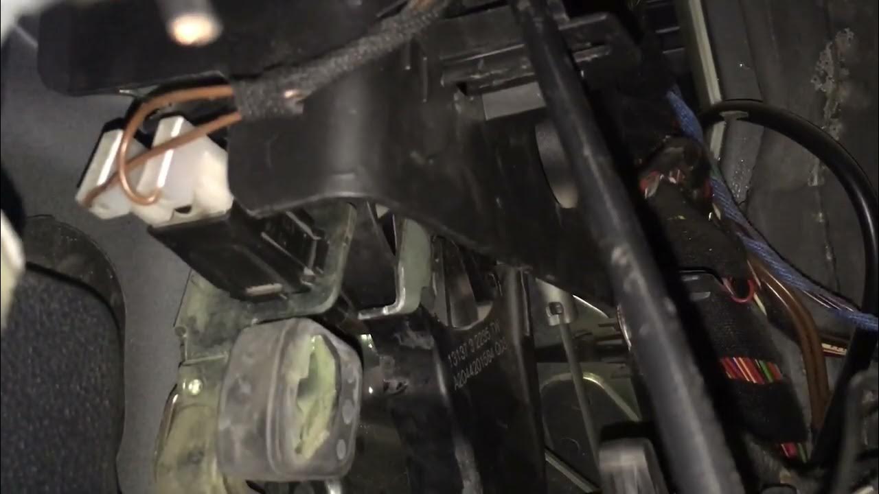 Mercedes W212 Parking handbrake sensor location (light's not going out