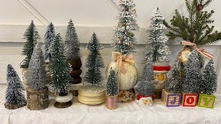 How to Display Bottle Brush Trees Mini Bottle Brush Trees