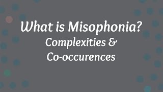 Misophonia What Is Misophonia?