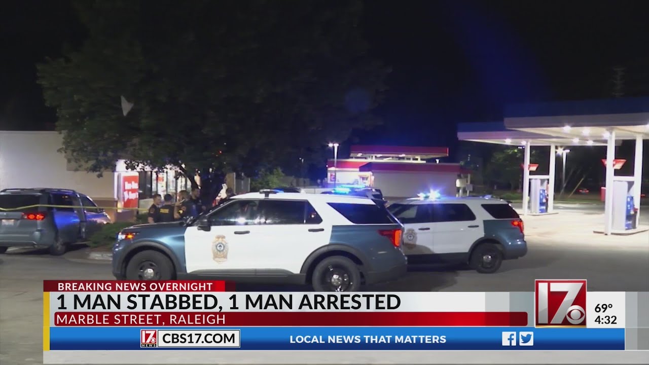 Man arrested after stabbing on Marble Street in Raleigh, police say ...