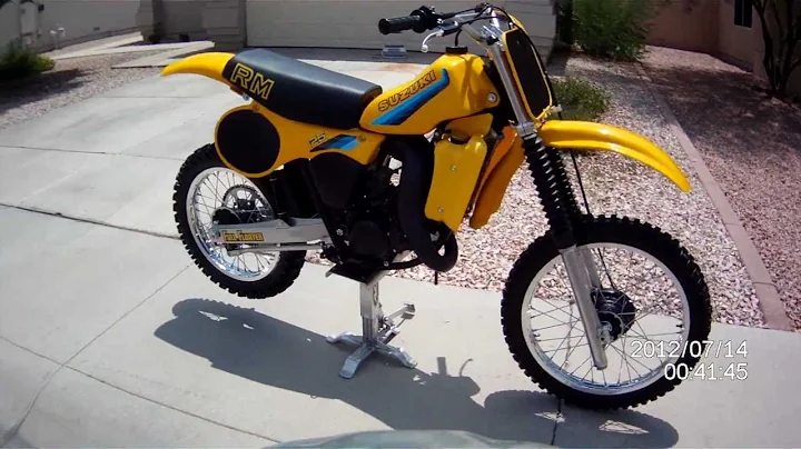 1982 rm125 walkaround