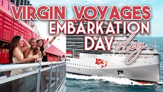 Virgin Voyages Embarkation Day Vlog! Western Caribbean Charm on the Valiant Lady!