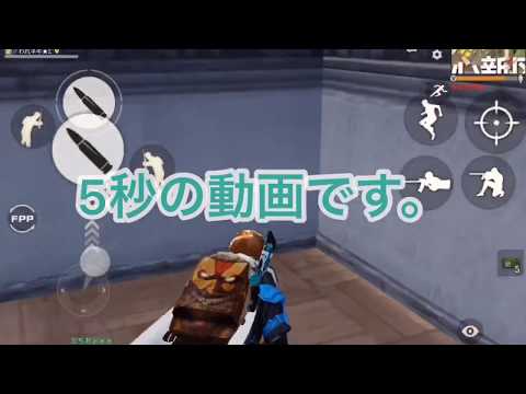 【荒野行動】狙撃大戦闘【5秒動画】