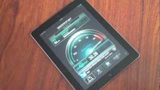 "The New iPad" AT&T 4G LTE Speed Test