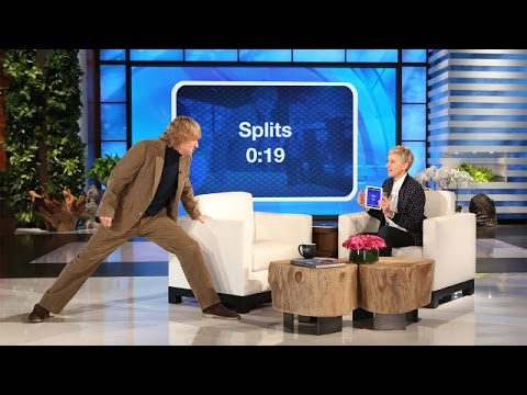 Ellen and Owen Wilson Play 'Heads Up!'