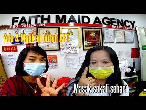 FAITH MAID AGENCY || Yang Mau Transfer or Calling Visa Merapat