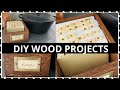🌟DIY EASY WOOD PROJECTS TO ORGANIZE AND DECORATE YOUR HOME | DIY Recipe storage box