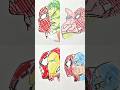 Drawing Compilation Avengers 🦸#avengers #marvel #spiderman #howtodraw #drawing #art