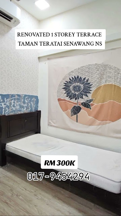 RENOVATED 1 STOREY TERRACE TAMAN TERATAI SENAWANG NS