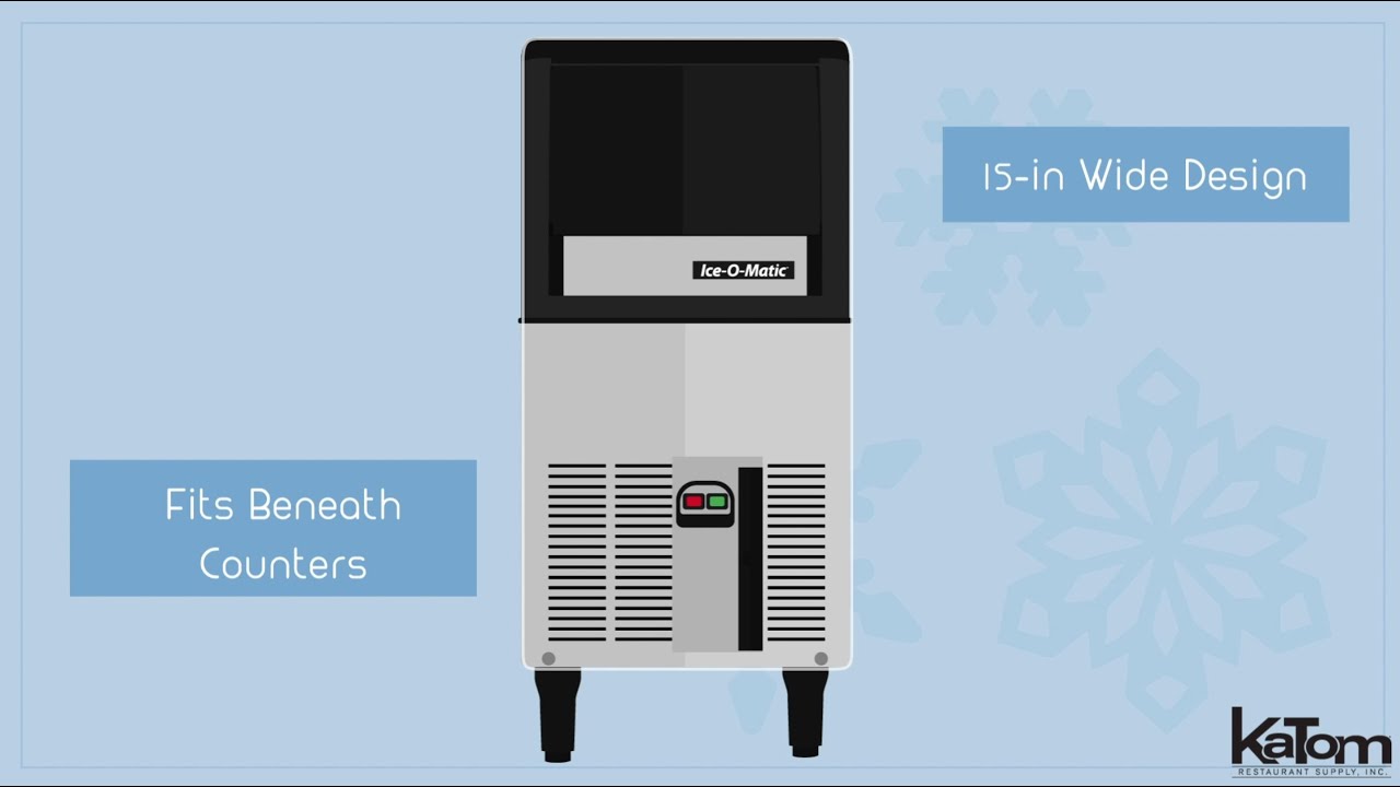 Ice-O-Matic ICE Series™ 84-lb. Top Hat Undercounter Ice Maker (ICEU070A)