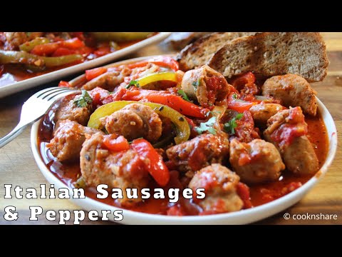 One Pan Italian Sausage and Peppers in 30 Minutes