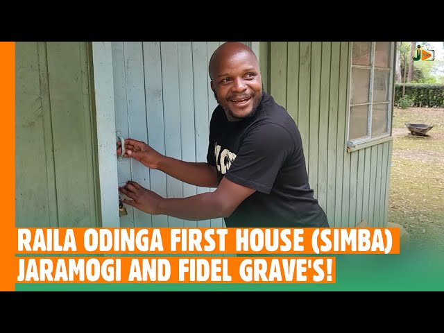 RAILA ODINGA FIRST HOUSE (SIMBA) JARAMOGI AND FIDEL GRAVE'S! THE FULL HISTORY OF THE ODINGA'S class=