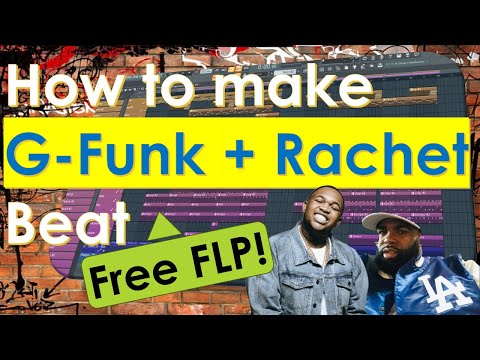G Funk + Rachet Beat in FL Studio *Free FLP 무료비트