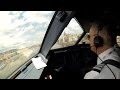 Pilot's and bird's view of WizzAir's fly-by over Budapest