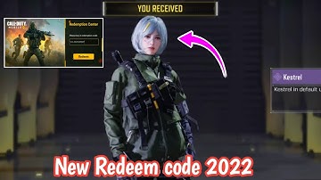 Working Redeem code codm 2022 | Today Redeem code codm 2022 | cod mobile Redeem code 2022