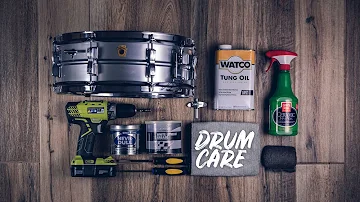 Is Windex safe on drums?