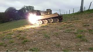 Tiger 331 Simulated anti tank weapon trials by Phil Woollard