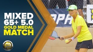 Mixed Doubles 65+ 5.0 Gold Medal Match from 2017 USAPA Nationals