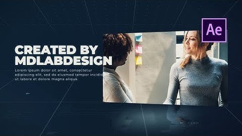 Corporate Modern Slideshow After Effects Templates