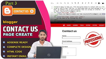 How to create Privacy policy, contact us, sitemap pages in Blogger | Blogger customization (Part-3)