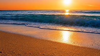 🌅 Stunning Ocean Sunset | Relaxing Waves &amp; Peaceful Moments