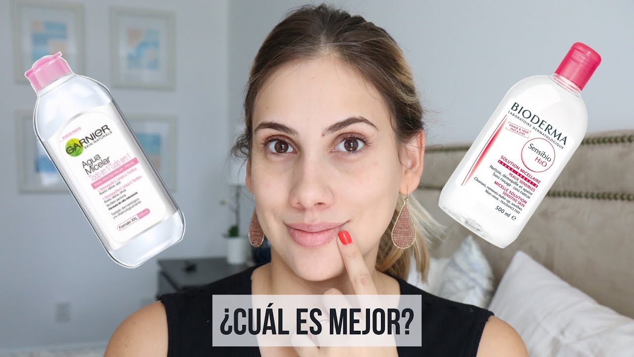 6 vrs 20 dollares? Cual agua micelar es mejor - Carolina ortiz - YouTube