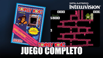 Donkey Kong (1982) | Intellivision | Juego Completo / Full Gameplay