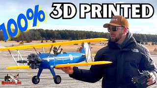 3D Printing is the FUTURE! RC PT17 Stearman is cheap & AMAZING!!