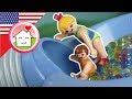 Playmobil english Mega Slide at the Castle Water Park - The Hauser Family