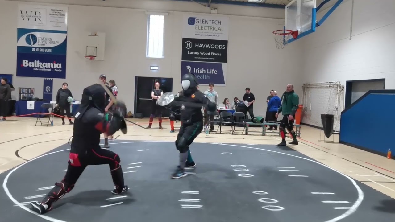 Sword & Buckler tournament: Connor Kemp-Cowell vs Colin Miraglio - Féile na nGaiscíoch 2025