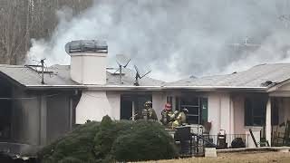 House Fire at Summer Lake Road in Douglasville