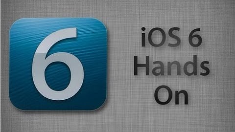iOS 6 Official First Look and Hands on Full Features on iPhone - KuzzNshazziie YouTube Video