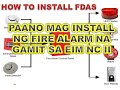 HOW TO INSTALL FIRE ALARM SYSTEM FDAS