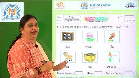 13TH OCT TS CLASS IV SL TELUGU AMAZING ASSIGNMENT KEY