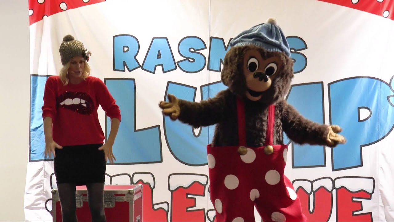 Malene Qvist og Rasmus Klump i Esbjerg Storcenter