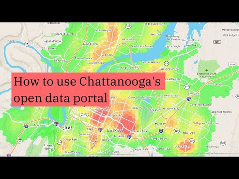 How to use Chattanooga's open data portal