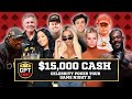 Wolfgang plays a 15000 sit  go with tana mongeau ray j and vegas matt  celebrity poker tour